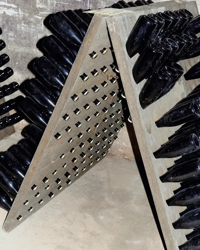 Bouteilles champagne — Grains Nobles