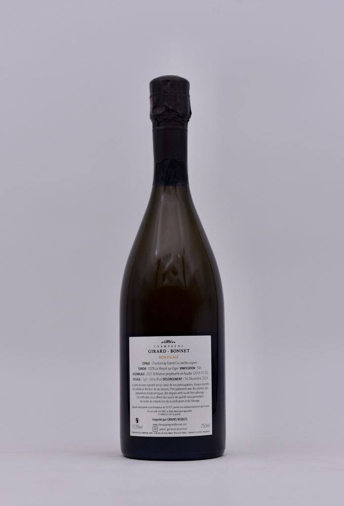 Girard-Bonnet, Mon Village, 75 cl