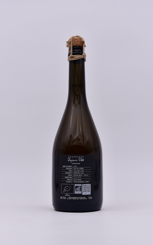 Benjamin Petit, Jeannine (base 2019), 75 cl