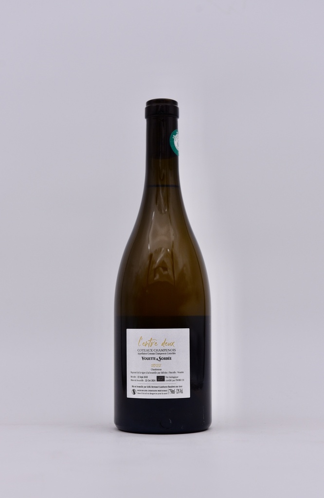 Vouette et Sorbée, Coteaux Champenois L'Entre Deux, 75 cl