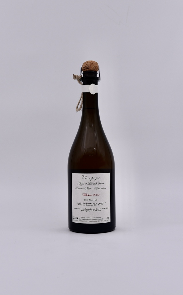 Thibault Tassin, Les Fioles Millésimé, 2021, 75 cl