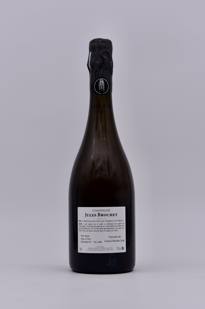 Jules Brochet, Eole 2018, 75 cl