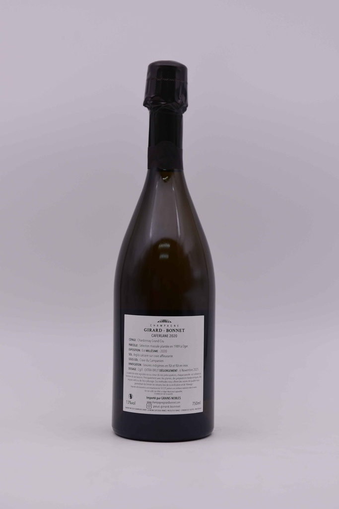 Girard-Bonnet, Caferlane Grand Cru 2020, 75cl