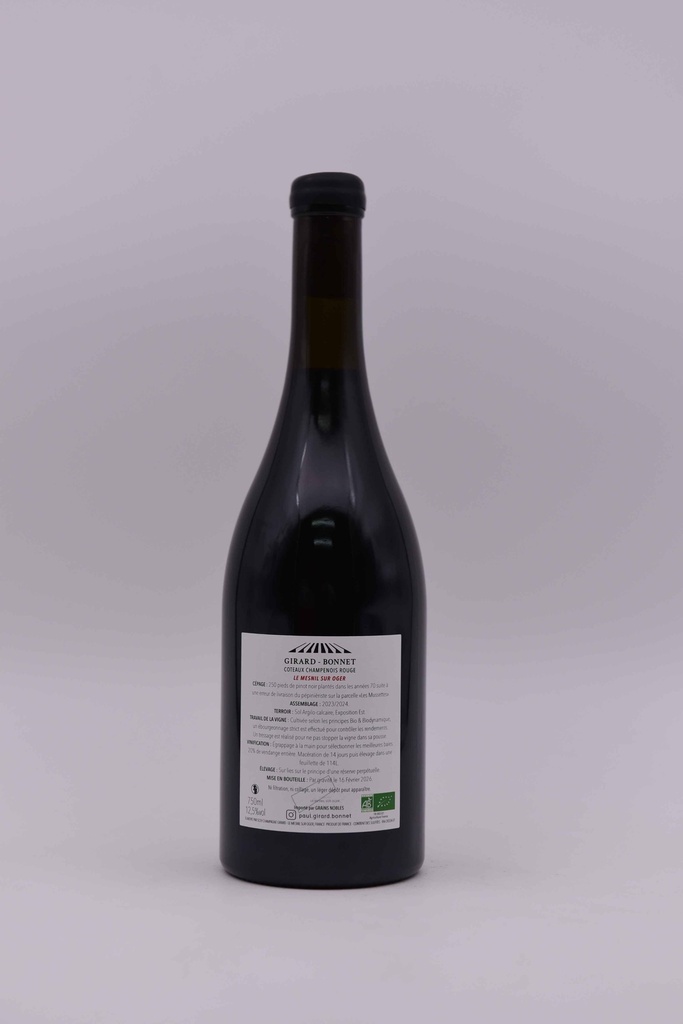 Girard Bonnet, Côteaux Rouges Assemblage 2023/2024 , 75 cl
