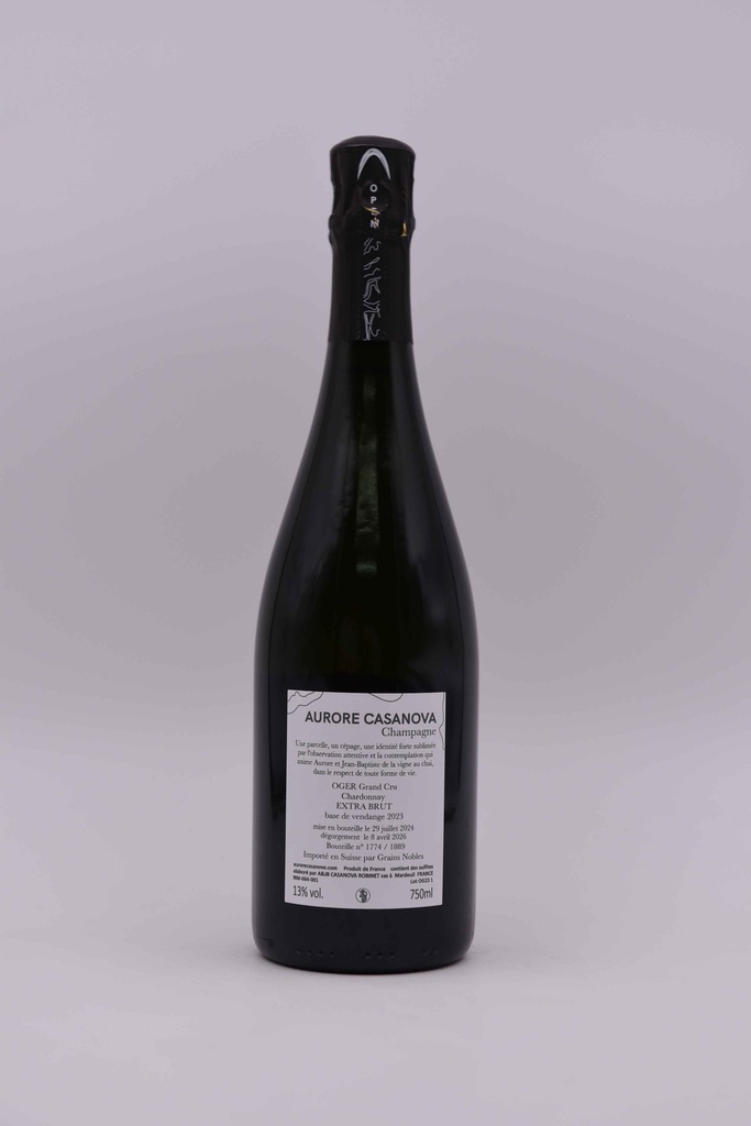 Aurore Casanova, Oger GC, 75 cl