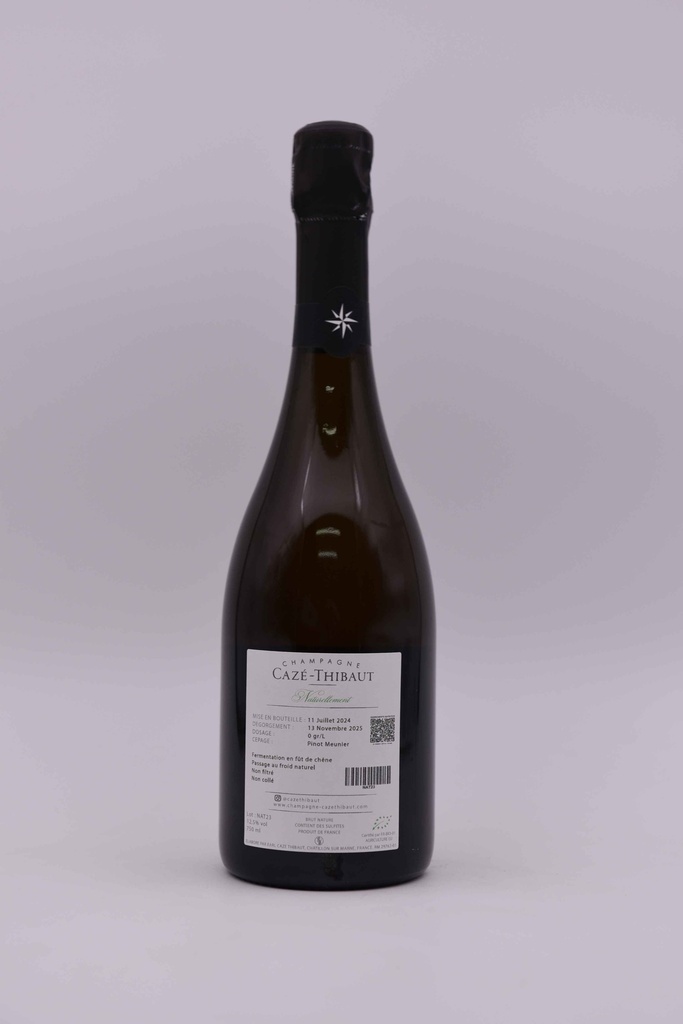 Cazé-Thibaut, Naturellement, 2023, 75 cl
