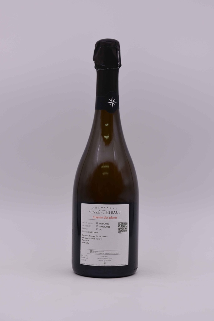 Cazé-Thibaut, Chemin des Plants, 2021, 75 cl