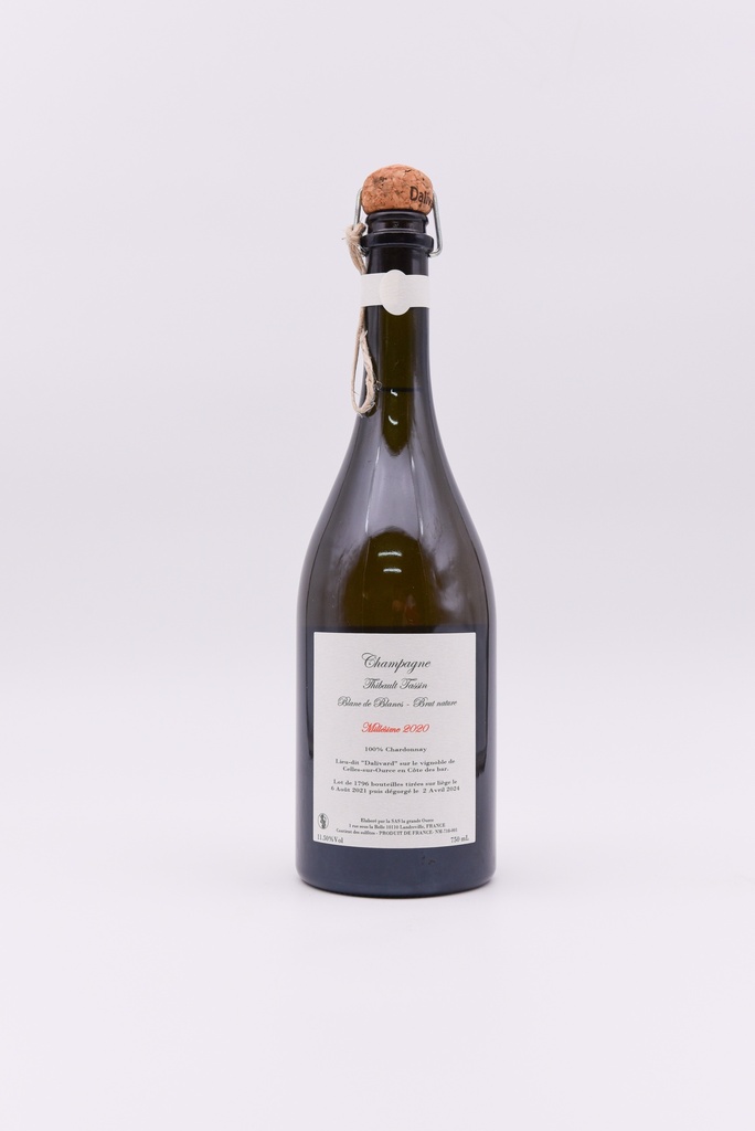 Champagne, Thibault Tassin, Dalivard Millésimé, 2020, 75 cl