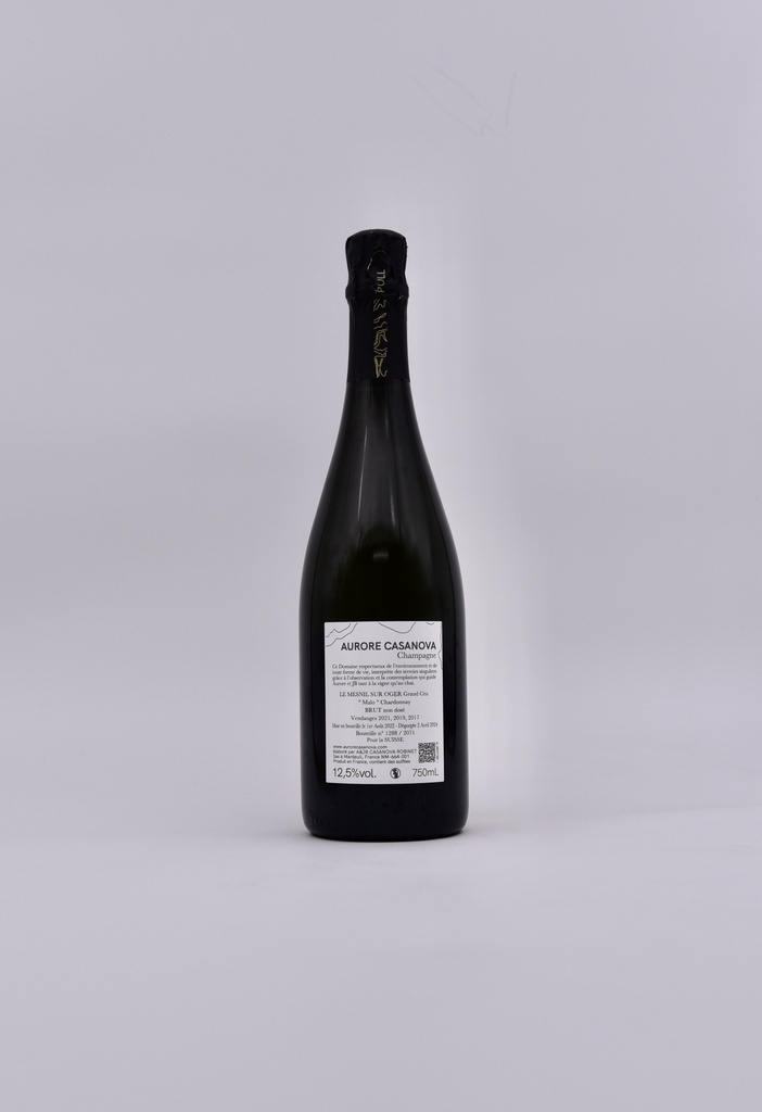 Champagne, Aurore Casanova, Mesnil s/Oger Malo, 75 cl