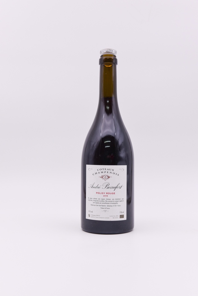 André Beaufort, Polisy Rouge, 2019, 75 cl
