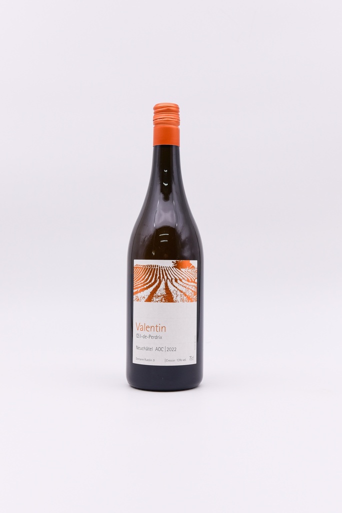 Neuchâtel, Domaine Ruedin, J. Tatasciore, Valentin - Oeil de Perdrix, 2022, 75 cl