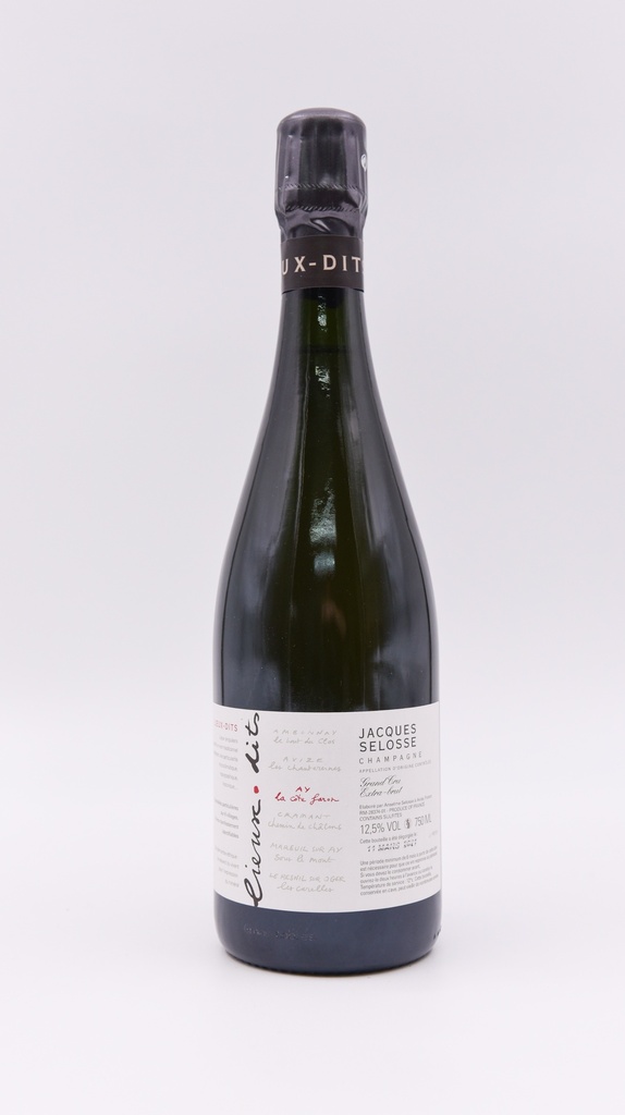 Jacques Selosse, La Côte Faron (Aÿ), 75 cl
