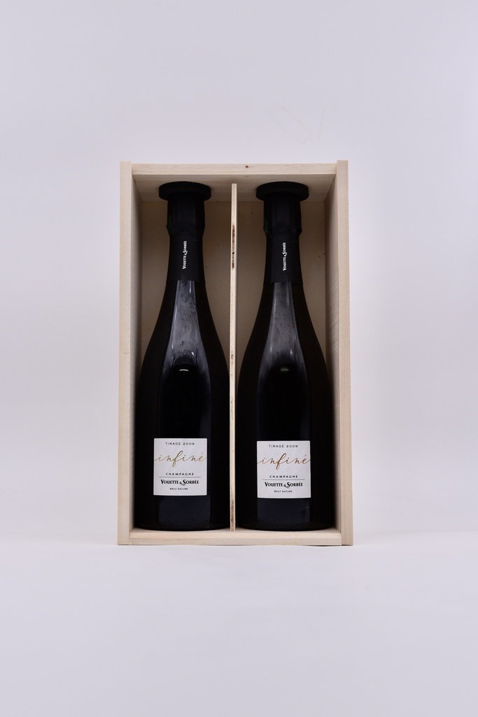Vouette et Sorbée, Famille Gautherot, Coffret Infine (1x chardonnay, 1x pinot noir), 2x75 cl