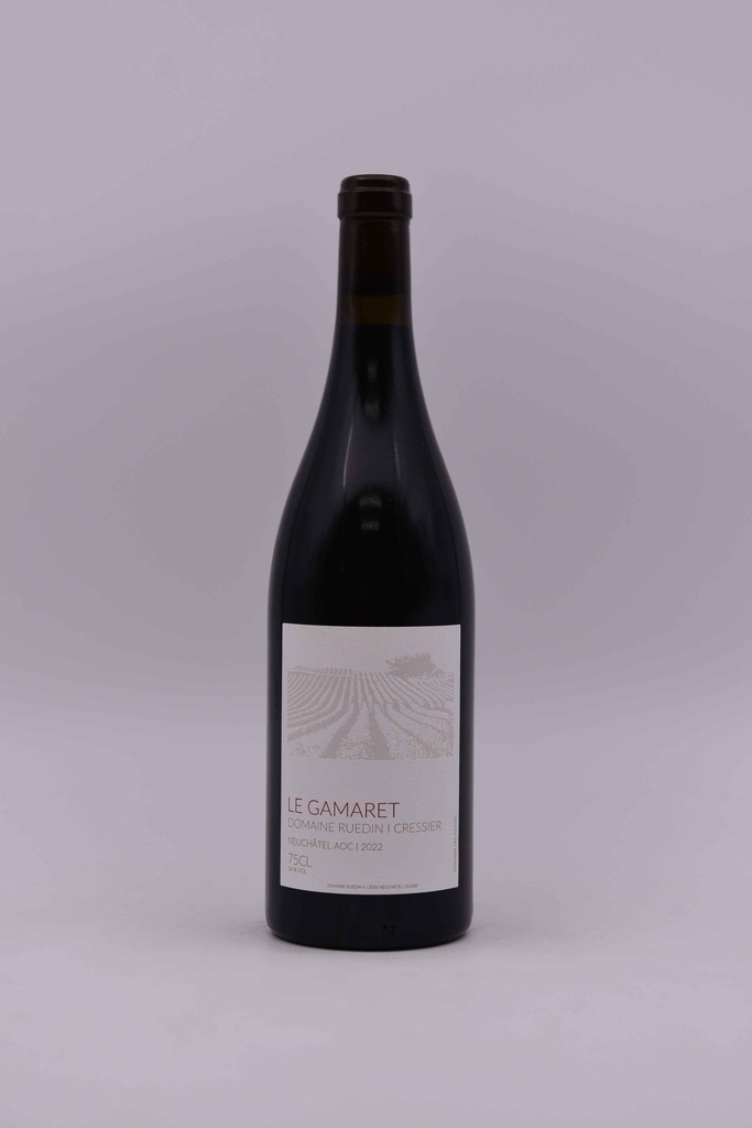 Neuchâtel, Domaine Ruedin, J. Tatasciore, Gamaret, 2022, 75 cl