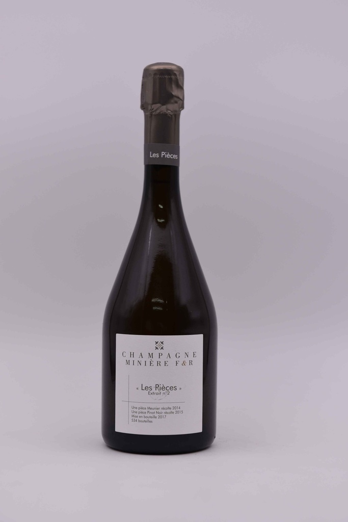 Minière F&R, Les Pièces Extrait #2, 75 cl