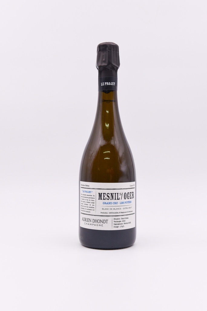 Adrien Dhondt, Mesnil s/Oger - Les Potées, 2019, 150 cl