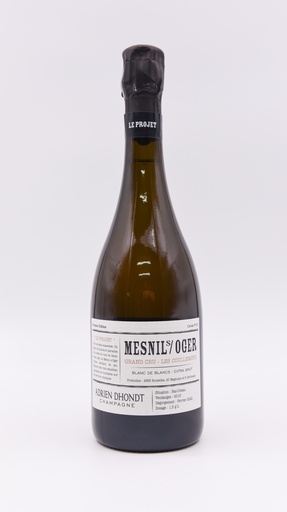 Adrien Dhondt, Mesnil s/Oger - Coullemets, 2018, 75 cl